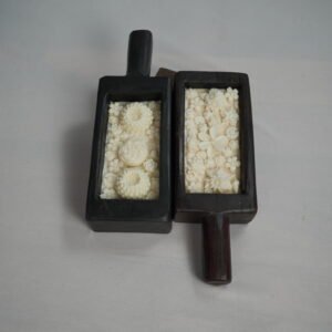 Candle white/ant-platter