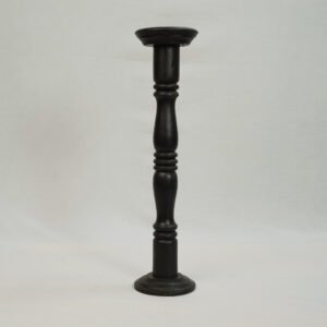 Black Candle Pillar Tall