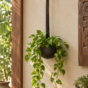 Metal ladle black