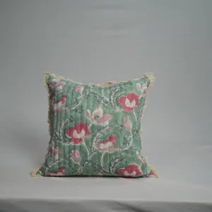 BLOCK PRINTED CUSHION COVER S9
