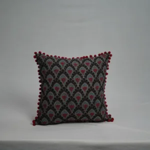 BLOCK PRINTED CUSHION COVER A5
