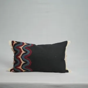 BLOCK PRINTED CUSHION COVER LUMBAR AL 03