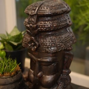Temple guardian head